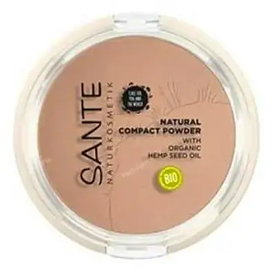 Maquillaje compacto 02 neutral beige, Sante Naturkosmetik