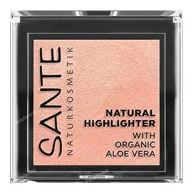 Iluminador natural 02 rose 7 g, Sante Naturkosmetik