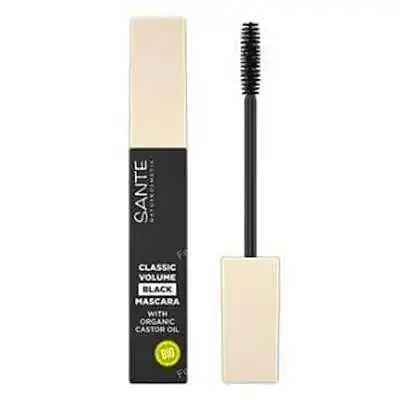 Máscara pestañas volumen 01 black, Sante Naturkosmetik