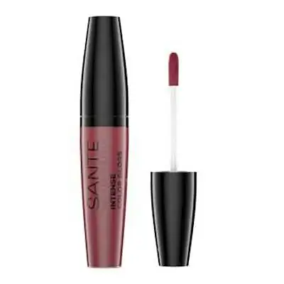 Brillo labios intenso 03 stubborn plum, Sante Naturkosmetik