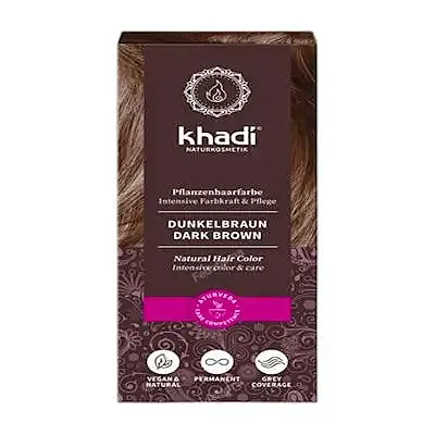 Tinte castaño oscuro 100, Khadi
