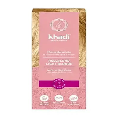 Tinte rubio claro 100 g, Khadi
