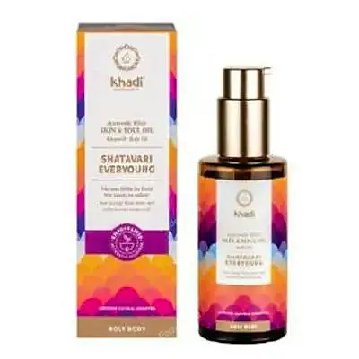 Aceite ayurveda antiedad shatavari 100 ml, Khadi