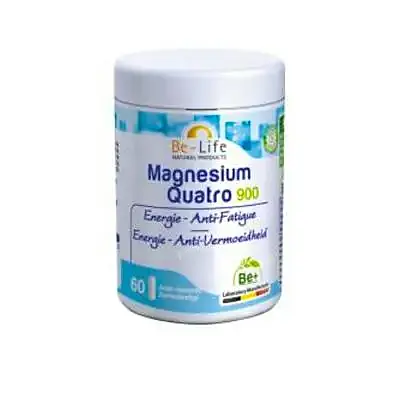 Magnesium quatro 900 60 cápsulas, Be-Life