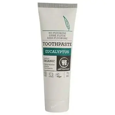 Pasta dental eucalipto sin fluor uterkram BIO 75 ml, Urtekram