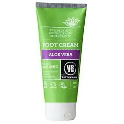 Crema de pies aloe vera BIO 100 ml, Urtekram