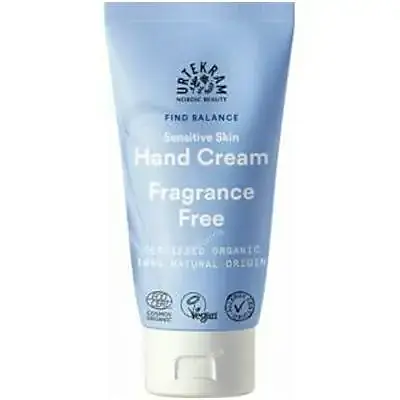 Crema manos sin perfume 75 ml, Urtekram