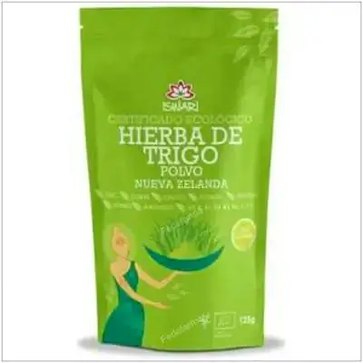 Hierba trigo s/g 125 g, Iswari