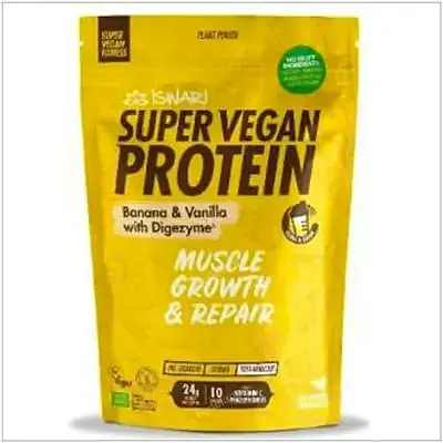 Super protein fitness plátano-vainilla 350 g, Iswari