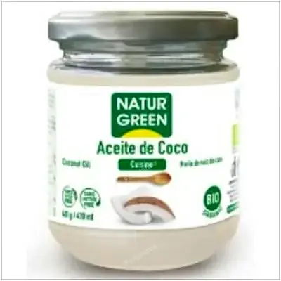 Grasa de coco desodorizado BIO 400 g, Naturgreen
