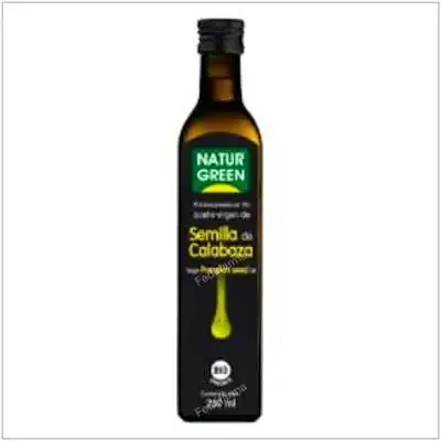 Aceite calabaza 1ª presion naturgreen BIO 250 ml, Natur Green