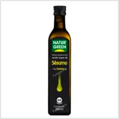 Aceite de sésamo 1ª pression frio BIO 250 ml, Naturgreen