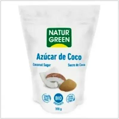 Azúcar coco s/g naturgreen BIO 300 g, Natur Green