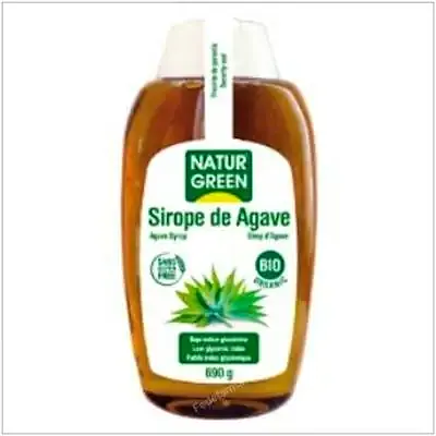 Sirope agave blue s/g naturgreen BIO 500 ml, Natur Green