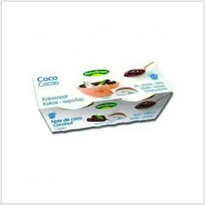Postre de coco con cacao 2 x 125 g, Naturgreen
