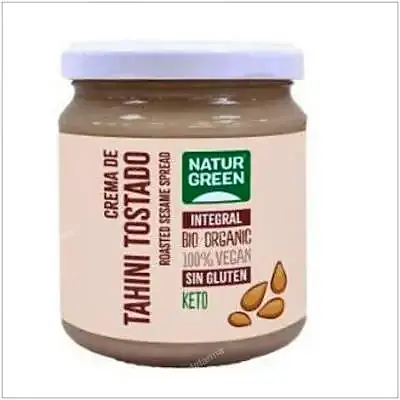 Tahin tostado integ. s/g naturgreen BIO 300 g, Natur Green