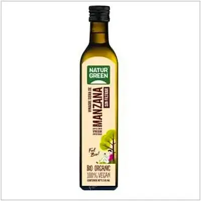 Vinagre sidra manzana sin filtrar naturgreen 500 ml, Natur Green