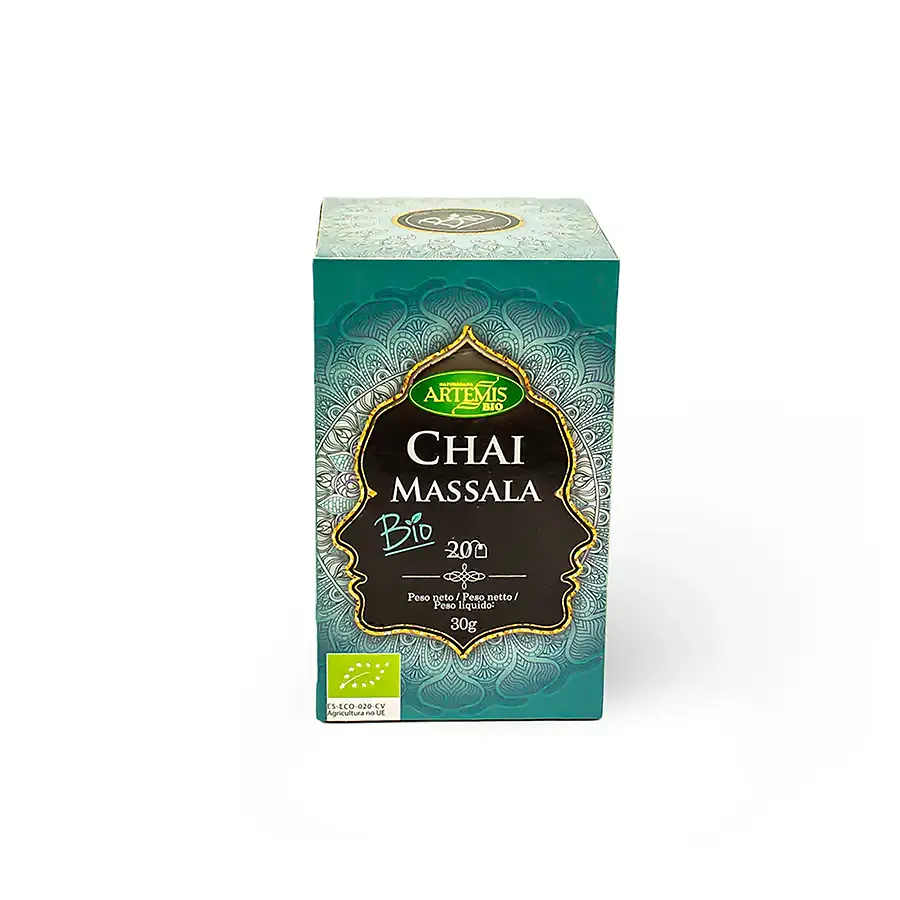 Infusión chai massala BIO 20 filtros, Artemis