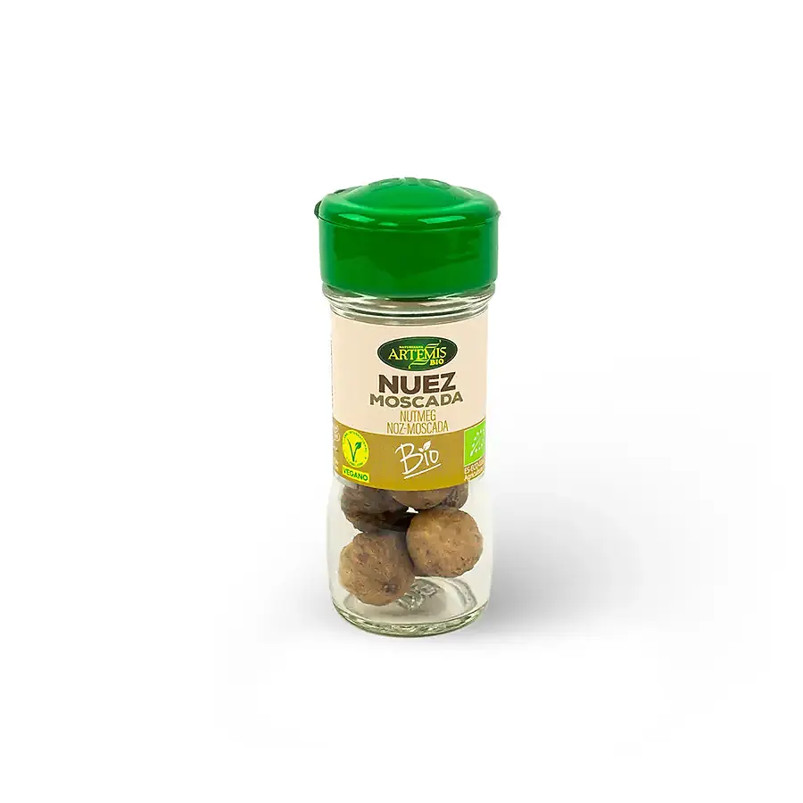 Nuez moscada en grano especia 25 g, Artemis Bio
