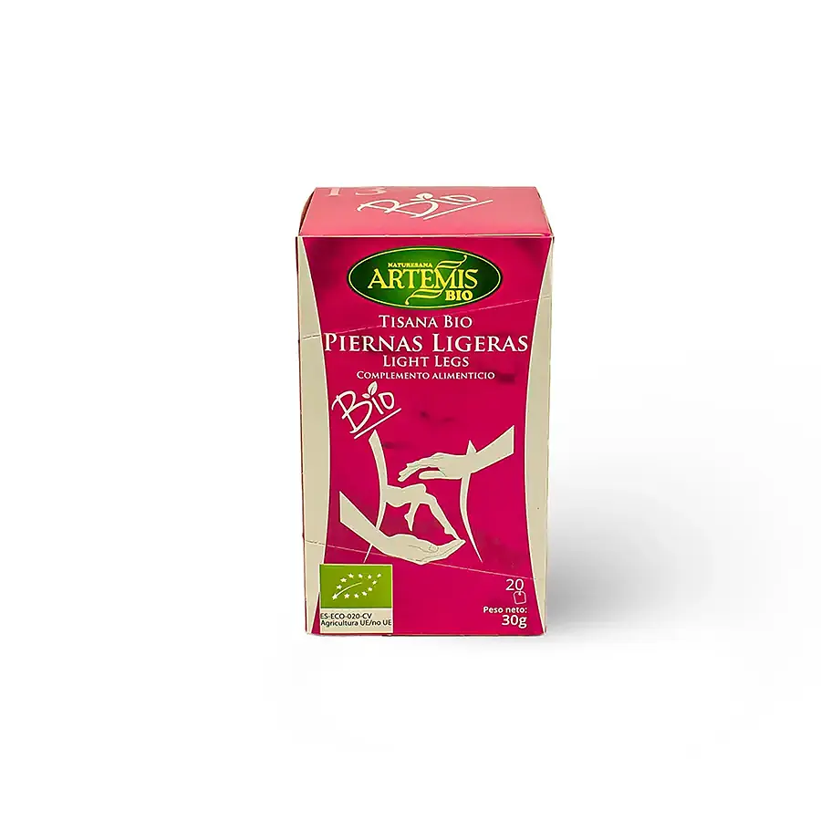 Infusión piernas ligeras BIO 20 filtros, Artemis