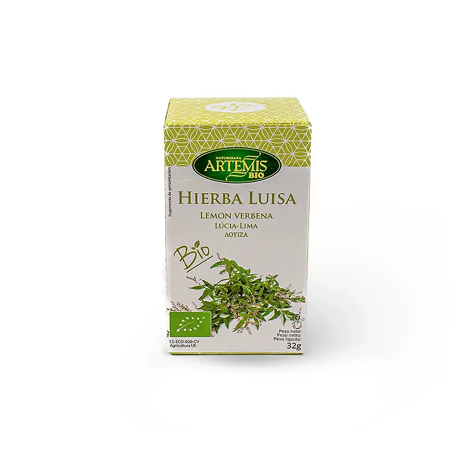 Hierba luisa infusión BIO 20 bolsitas, Artemis Bio