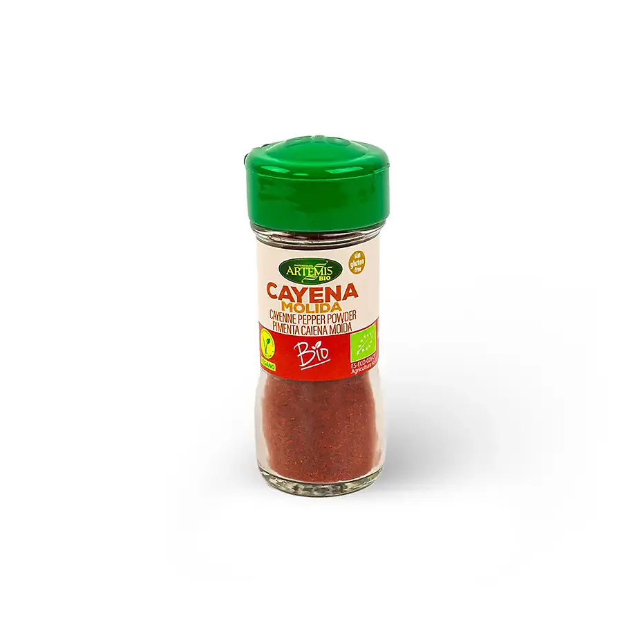 Cayena molida tarro BIO 35 g, Artemis