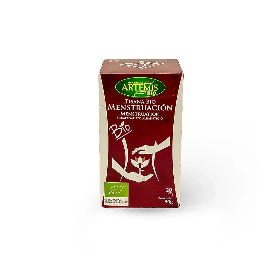 Infusión menstruacion BIO 20 filtros, Artemis