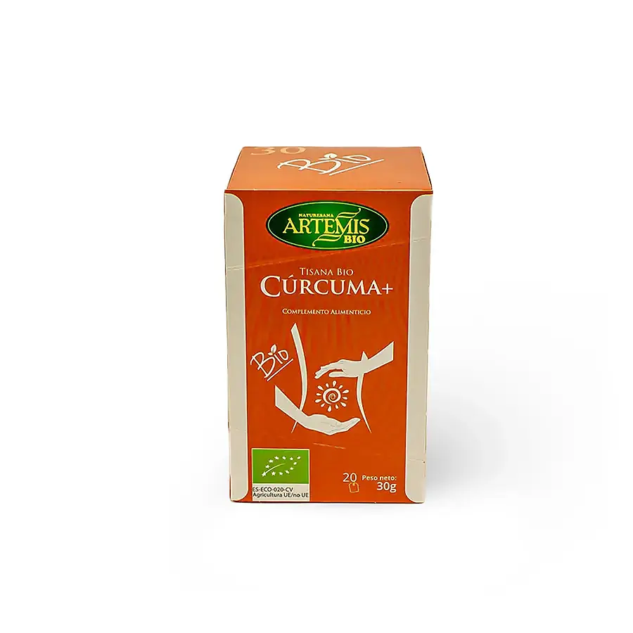 Infusión cúrcuma BIO 20 filtros, Artemis