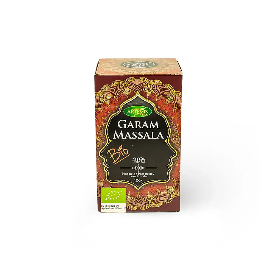 Infusión garam massala BIO 20 filtros, Artemis