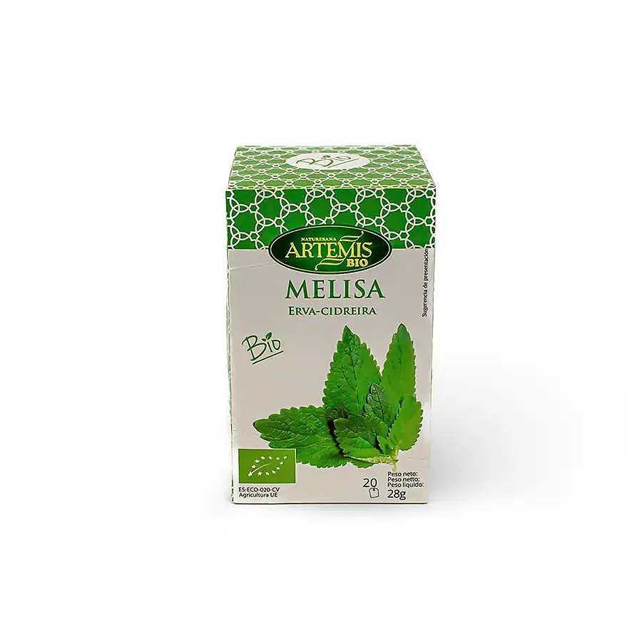 Infusión melisa BIO 20 filtros, Artemis