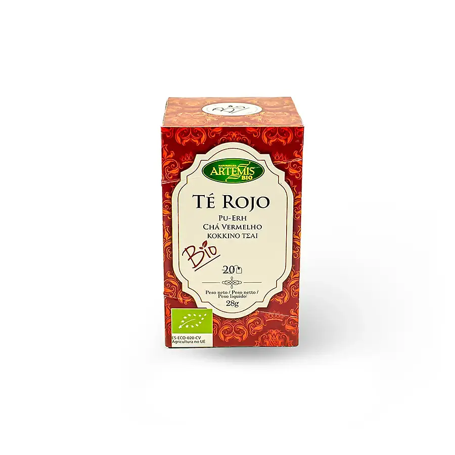 Infusión té rojo BIO 20 filtros, Artemis