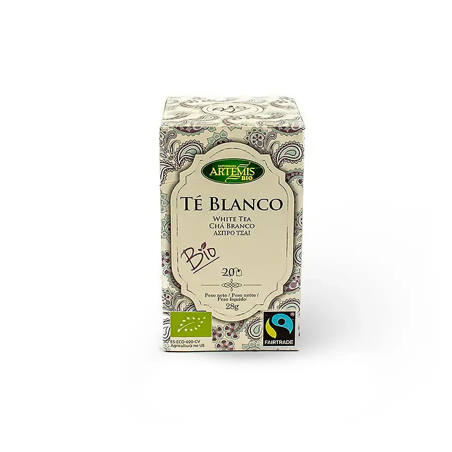 Infusión té blanco BIO 20 filtros, Artemis