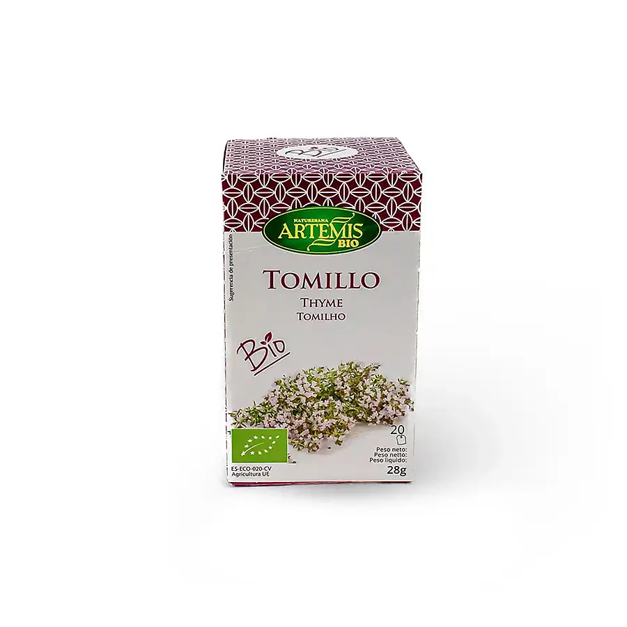 Infusión tomillo BIO 20 filtros, Artemis