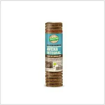 Galletas de avena con chips de chocolate BIO 250 g, Biocop