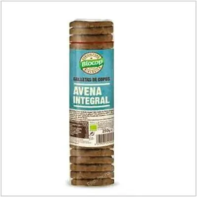 Galletas copos avena integral 250 g, Biocop