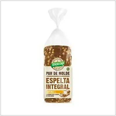 Pan molde espelta+avena integral biokop 400 g, Biocop