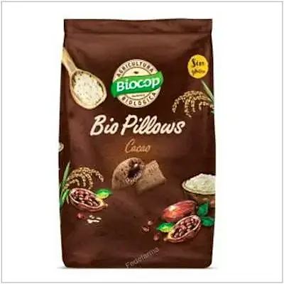 Biopillows cacao sin gluten BIO 300 g, Biocop