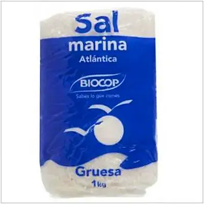 Sal marina atlantica gruesa BIO 1 kg, Biocop
