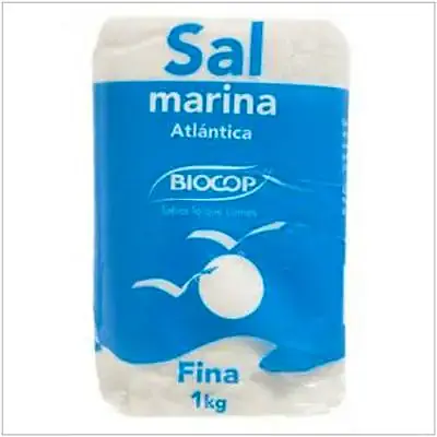 Sal atlantica marina fina 1 kg, Biocop