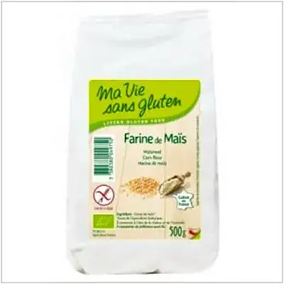 Harina de maiz ma vie sanz sin gluten BIO 500 g, Biocop