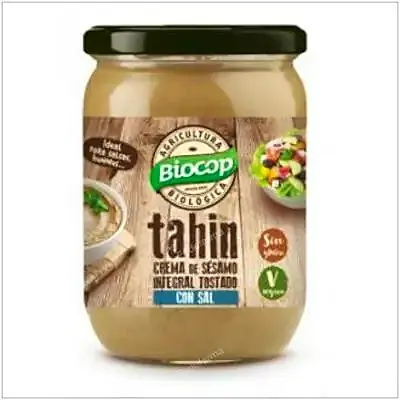 Tahin tostado con sal BIO 500 g, Biocop