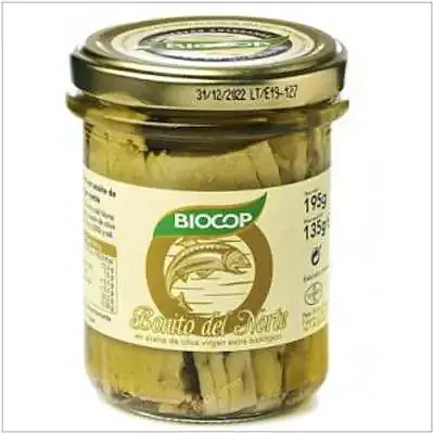 Filetes de bonito BIO 195 g, Biocop