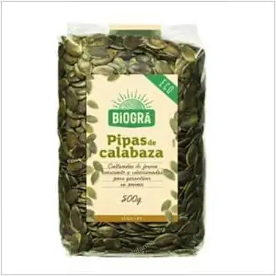 Pipas calabaza. biogra 500 g, Biográ