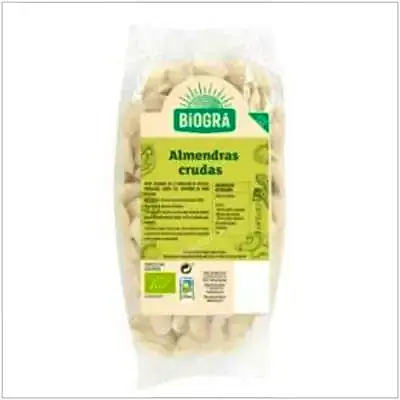 Almendras crudas BIO 200 g, Biogra