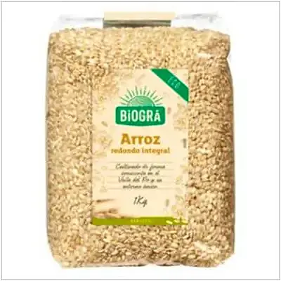 Arroz redondo integral biogra 1 kg, Biográ