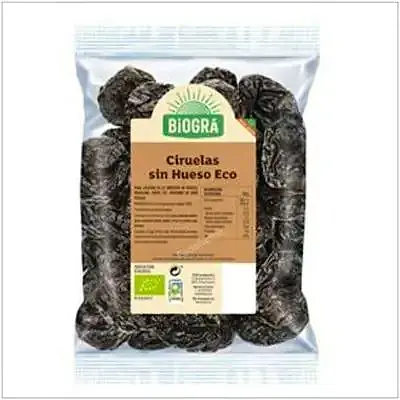 Ciruela claudias sin huesos BIO 230 g, Biogra