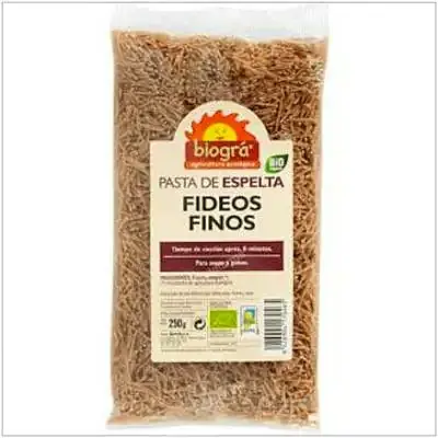 Fideos espelta finos biogra BIO 250 g, Biográ