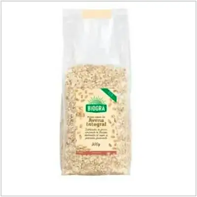 Copos de avena finos integrales BIO 500 g, Biogra