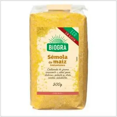 Semola maiz biogra 500 g, Biográ