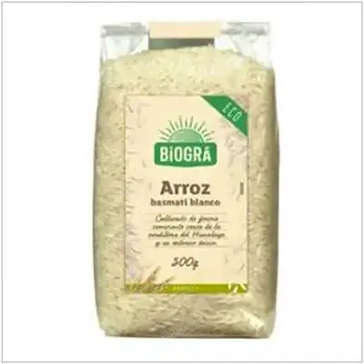 Arroz basmati blanco biogra 500 g, Biográ